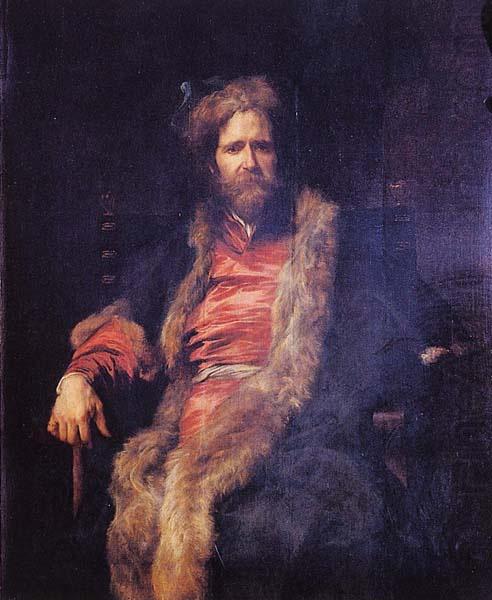 Anthony Van Dyck -armed painter Marten Rijckaert china oil painting image